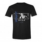 Star wars episode ix t-shirt rey katakana