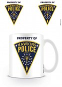 Stranger things tasse hawkins police badge
