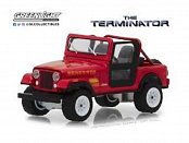 Terminator diecast modell 1/18 1983 jeep cj-7 renegade mit figur