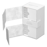 Ultimate Guard Twin Flip`n`Tray 200+ XenoSkin Monocolor Weiß