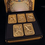 Yu-Gi-Oh! Metallbarren 5er-Set Exodia the Forbidden One Limited Edition (vergoldet)