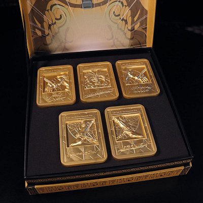 Yu-Gi-Oh! Metallbarren 5er-Set Exodia the Forbidden One Limited Edition (vergoldet)