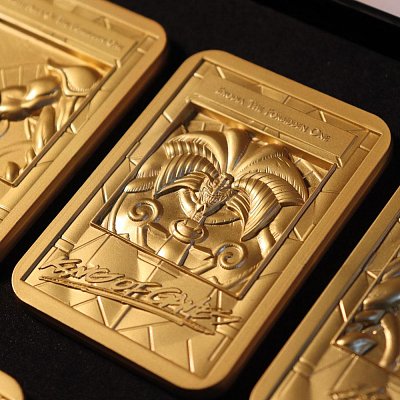 Yu-Gi-Oh! Metallbarren 5er-Set Exodia the Forbidden One Limited Edition (vergoldet)
